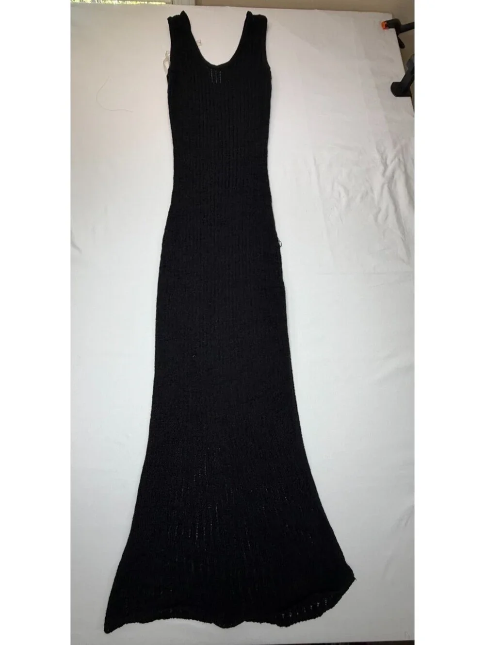 Shade & Shore Women's Cover Up Knit Pullover Sleeveless Scoop Neck Size S Black